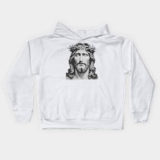 Jesus Christ Lord And Savior Kids Hoodie